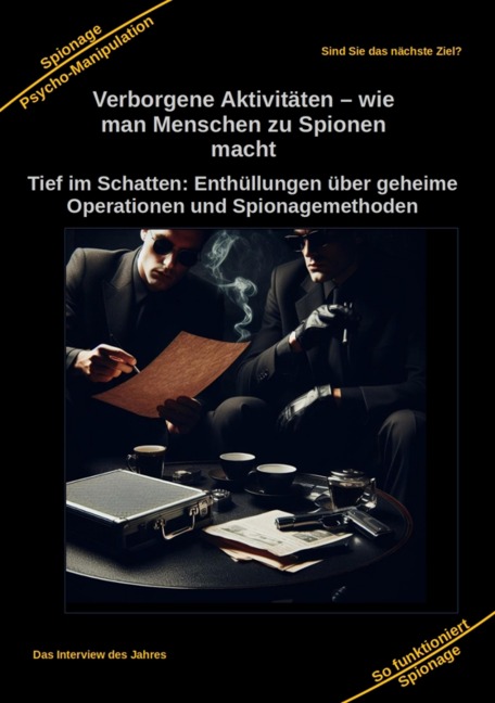 Verborgene Aktivitäten - wie man Menschen zu Spionen macht - Holger Kiefer