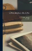 Onomasticon - Pollux Grammaticus, Dindorf