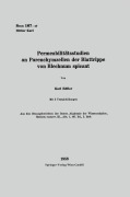 Cover-Bild zum Titel 'Permeabilitätsstudien an Parenchymzellen der Blattrippe von Blechnum spicant' von 'Karl Höfler'