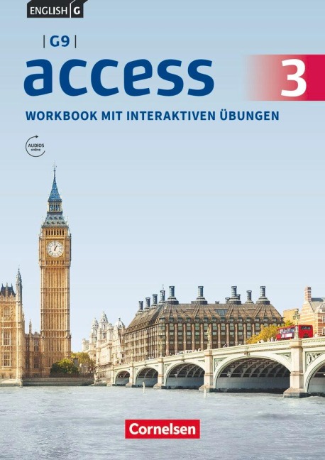English G Access - G9 - Band 3: 7. Schuljahr - Workbook mit interaktiven Übungen online - 