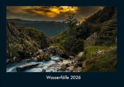 Cover-Bild zum Titel 'Wasserfälle 2026 Fotokalender DIN A4' von 'Tobias Becker'
