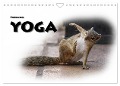 Tierisches Yoga (Wandkalender 2025 DIN A4 quer), CALVENDO Monatskalender - Robert Styppa