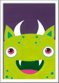 Freches Monster. Malen nach Zahlen - 