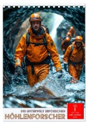 Cover-Bild zum Titel 'Höhlenforscher - die Unterwelt erforschen (Tischkalender 2026 DIN A5 hoch), CALVENDO Monatskalender' von 'Peter Roder'