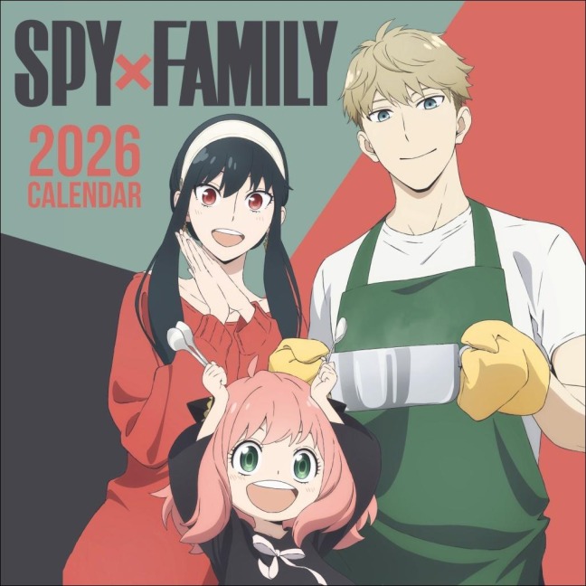 Spy x Family Broschurkalender 2026 - 