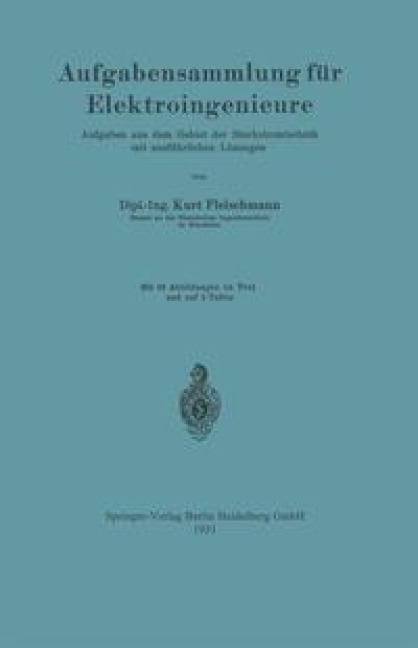 Aufgabensammlung für Elektroingenieure - Kurt Fleischmann