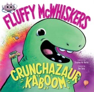 Cover-Bild zum Titel 'Fluffy McWhiskers Crunchazaur Kaboom' von 'Stephen W. Martin'
