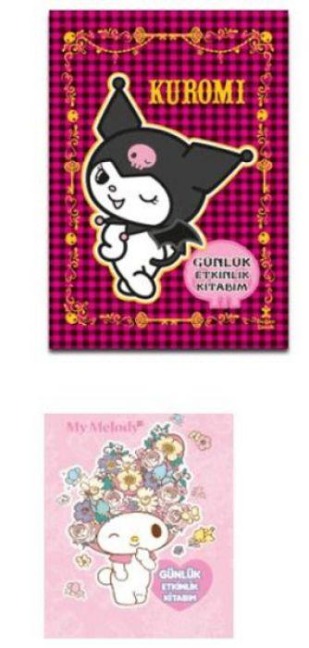 Kuromi & My Melody Günlük Etkinlik Kitabim - Kolektif