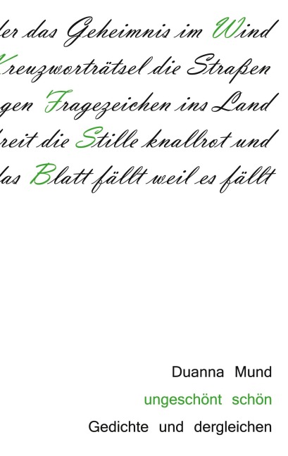 ungeschönt schön - Duanna Mund