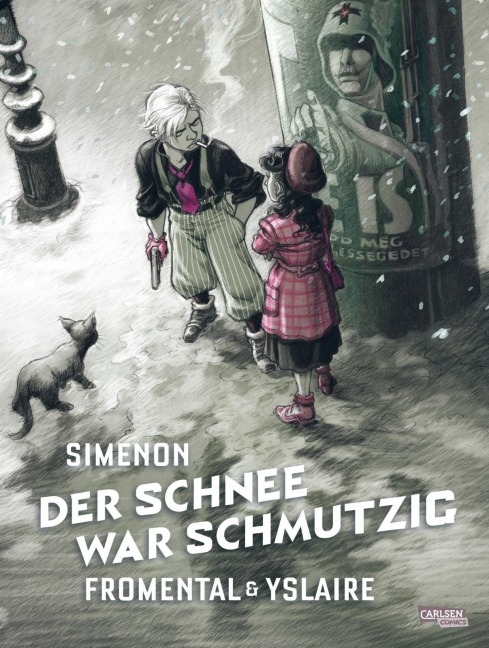 Der Schnee war schmutzig - Georges Simenon, Jean-Luc Fromental