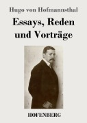 Cover-Bild zum Titel 'Essays, Reden und Vorträge' von 'Hugo Von Hofmannsthal'