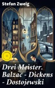 Cover-Bild zum Titel 'Drei Meister. Balzac - Dickens - Dostojewski' von 'Stefan Zweig'