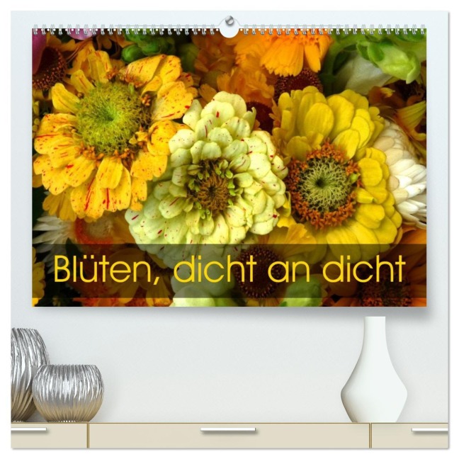 Blüten dicht an dicht (hochwertiger Premium Wandkalender 2026 DIN A2 quer), Kunstdruck in Hochglanz - Gisela Kruse