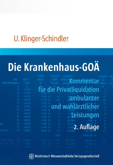 Die Krankenhaus-GOÄ - Ursula Klinger-Schindler