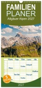 Cover-Bild zum Titel 'Familienplaner 2027 - Allgäuer Alpen 2027 mit 5 Spalten (Wandkalender, 21 x 45 cm) CALVENDO' von 'Andreas Ellinger'