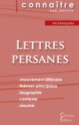 Cover-Bild zum Titel 'Fiche de lecture Lettres persanes de Montesquieu (analyse littéraire de référence et résumé complet)' von 'Montesquieu'