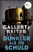 Cover-Bild zum Titel 'Dunkler als die Schuld' von 'Gallert Und, Reiter'