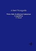 Cover-Bild zum Titel 'Nova Acta Academiae Caesareae Leopoldino' von 'Albert Wangerin'