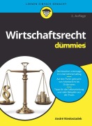 Cover-Bild zum Titel 'Wirtschaftsrecht für Dummies' von 'André Niedostadek'