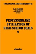 Cover-Bild zum Titel 'Processing and Utilization of High-Sulfur Coals V' von ''