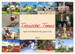 Cover-Bild zum Titel 'Tierische Toons (Wandkalender 2027 DIN A2 quer), CALVENDO Monatskalender' von 'Karsten Schröder'