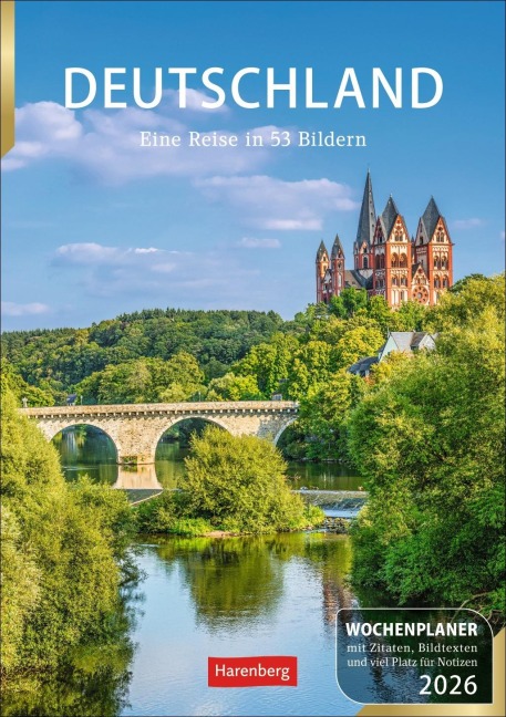 Deutschland Wochenplaner 2026 - Eine Reise in 53 Bildern - Ulrike Issel