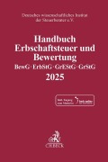 Cover-Bild zum Titel 'Handbuch Erbschaftsteuer und Bewertung 2025. BewG, ErbStG, GrEStG, GrStG 2025' von ''