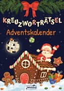 Cover-Bild zum Titel 'Kreuzworträtsel Adventskalender' von 'Rätsel Werft'