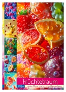 Cover-Bild zum Titel 'Früchtetraum - Jeden Monat eine fruchtige Überraschung (Wandkalender 2026 DIN A2 hoch), CALVENDO Monatskalender' von 'Dirk Meutzner'