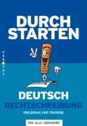 Cover-Bild zum Titel 'Durchstarten Deutsch Rechtschreibung - Erklärung und Training' von 'Ewald Cerwenka, Sandra Krenn'