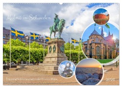 Cover-Bild zum Titel 'Malmö in Schweden (Wandkalender 2026 DIN A2 quer), CALVENDO Monatskalender' von 'Christa Kramer'
