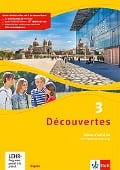 Découvertes 3. Ausgabe Bayern. Cahier d'activités mit MP3-CD und Video-DVD 3. Lernjahr - 