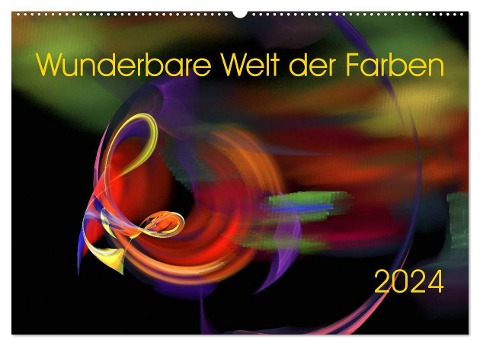Wunderbare Welt der Farben 2024 (Wandkalender 2024 DIN A2 quer), CALVENDO Monatskalender - Maria A. Magri