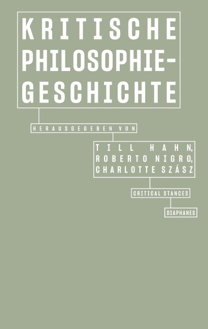 Kritische Philosophiegeschichte - 
