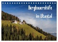 Bergbauernhöfe im Ultental (Tischkalender 2025 DIN A5 quer), CALVENDO Monatskalender - Gert Pöder