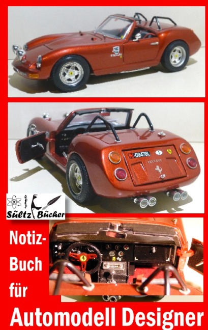 Notizbuch für Automodell-Designer - Uwe H. Sültz, Renate Sültz