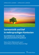 Cover-Bild zum Titel 'Germanistik und DaF in mehrsprachigen Kontexten' von ''