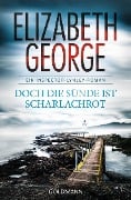Cover-Bild zum Titel 'Doch die Sünde ist scharlachrot' von 'Elizabeth George'