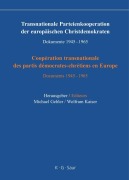 Cover-Bild zum Titel 'Transnationale Parteienkooperation der europäischen Christdemokraten' von ''