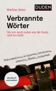 Cover-Bild zum Titel 'Verbrannte Wörter' von 'Matthias Heine'