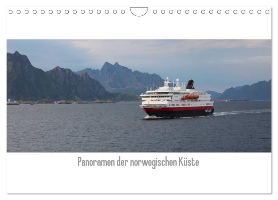 Panoramen der norwegischen Küste (Wandkalender 2026 DIN A4 quer), CALVENDO Monatskalender - Ingrid Lacher