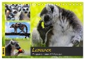 Lemuren die süßen Bewohner Madagaskars (Tischkalender 2025 DIN A5 quer), CALVENDO Monatskalender - Tanja Riedel