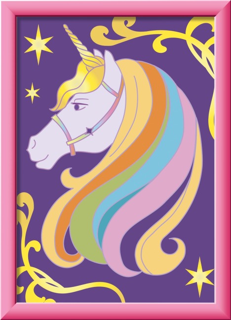CreArt, Malen nach Zahlen Kinder Unicorn Academy - Wildstar - 