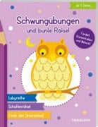 Schwungübungen und bunte Rätsel - 