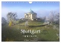 Stuttgart - Vogelperspektiven (Wandkalender 2024 DIN A4 quer), CALVENDO Monatskalender - Nils Dittbrenner