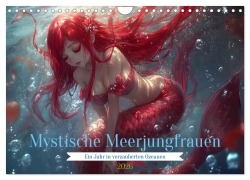Cover-Bild zum Titel 'Mystische Meerjungfrauen: Ein Jahr in verzauberten Ozeanen (Wandkalender 2026 DIN A4 quer), CALVENDO Monatskalender' von 'Judith Horvath-Ross'
