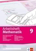 Cover-Bild zum Titel 'Arbeitsheft Mathematik 9. Größen, reelle Zahlen, Potenzen, Flächensätze, LGS, Körper, quadratische Funktionen und Gleichungen, Abbildungen, Daten, Zufall' von ''