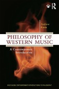 Cover-Bild zum Titel 'Philosophy of Western Music' von 'Andrew Kania'