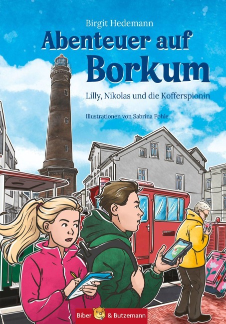 Abenteuer auf Borkum - Lilly, Nikolas und die Kofferspionin - Birgitt Hedemann