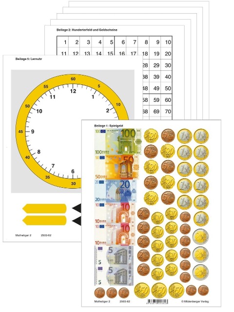 Mathetiger Klasse 1 bis 4 / Mathetiger 2. 2. Schuljahr - Matthias Heidenreich, Martina Kinkel-Craciunescu, Thomas Laubis
